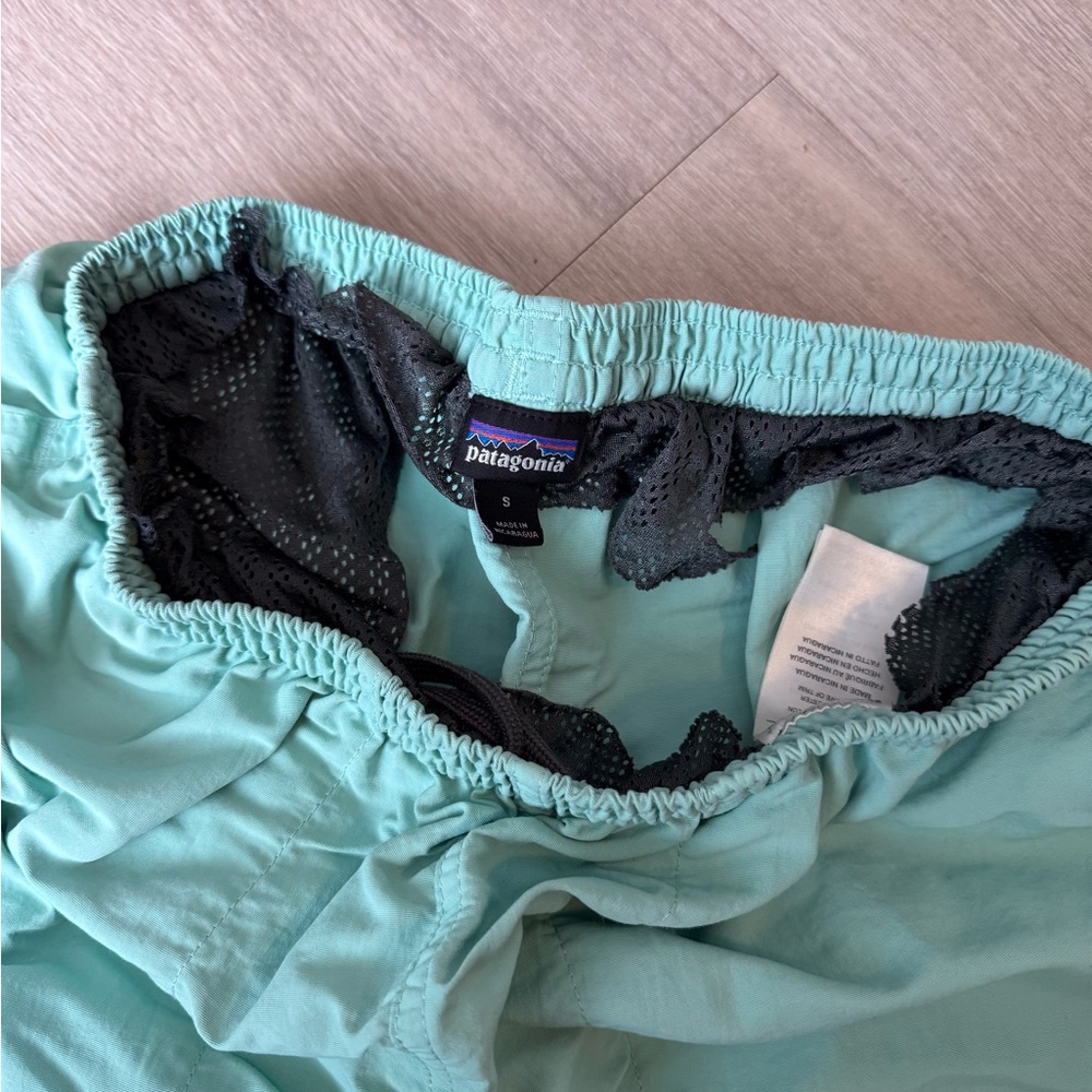Patagonia Men's Athletic Shorts - Aqua - Picture 4 of 4